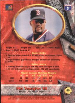 Mo Vaughn  baseball card collectible - Main Image 2
