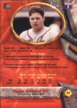 Ryan Klesko  baseball card collectible - Main Image 2