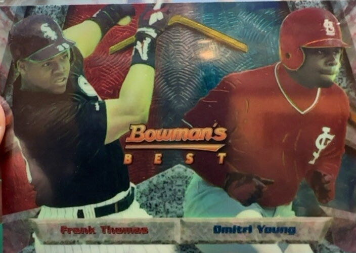 Frank Thomas / Dmitri Young  baseball card collectible - Main Image 3
