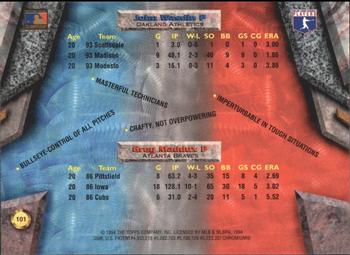 Greg Maddux / John Wasdin  baseball card collectible - Main Image 2