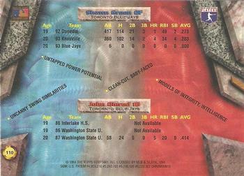 John Olerud / Shawn Green  baseball card collectible - Main Image 2