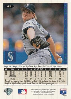 Bob Ayrault  baseball card collectible - Main Image 2