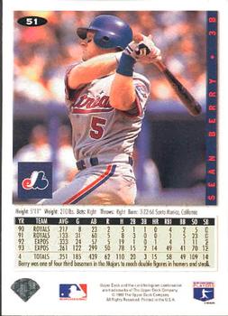 Sean Berry  baseball card collectible - Main Image 2