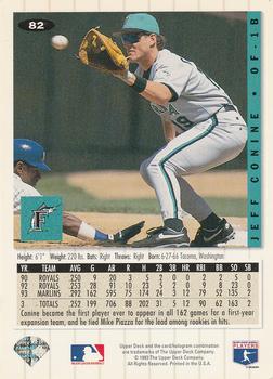 Jeff Conine  baseball card collectible - Main Image 2