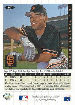 Rikkert Faneyte  baseball card collectible - Main Image 2