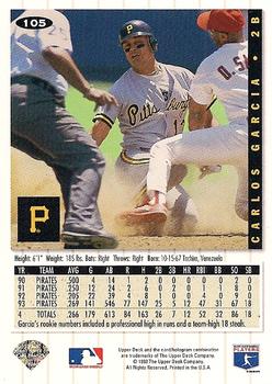 Carlos Garcia  baseball card collectible - Main Image 2