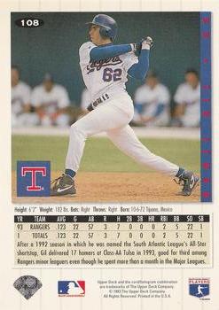 Benji Gil  baseball card collectible - Main Image 2