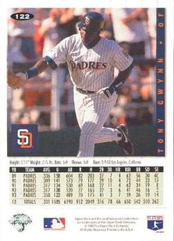 Tony Gwynn  baseball card collectible - Main Image 2