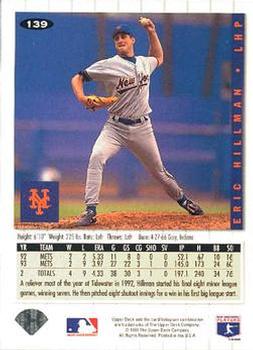 Eric Hillman  baseball card collectible - Main Image 2