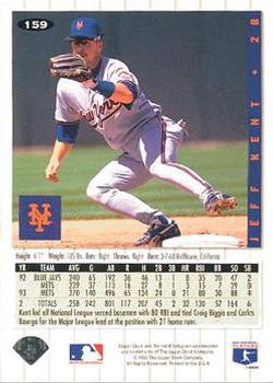 Jeff Kent  baseball card collectible - Main Image 2