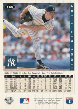 Jimmy Key  baseball card collectible - Main Image 2