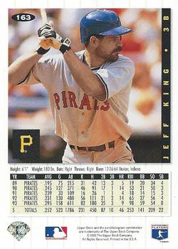 Jeff King  baseball card collectible - Main Image 2