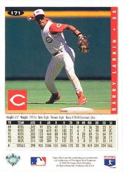 Barry Larkin  baseball card collectible - Main Image 2