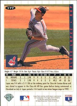 Albie Lopez  baseball card collectible - Main Image 2