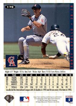 Torey Lovullo  baseball card collectible - Main Image 2