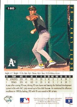 Scott Lydy  baseball card collectible - Main Image 2