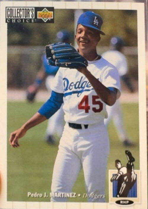 Pedro J. Martinez  baseball card collectible - Main Image 3