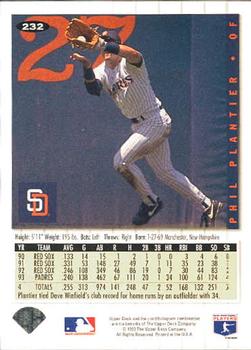Phil Plantier  baseball card collectible - Main Image 2