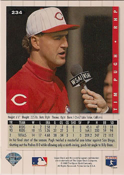 Tim Pugh  baseball card collectible - Main Image 2