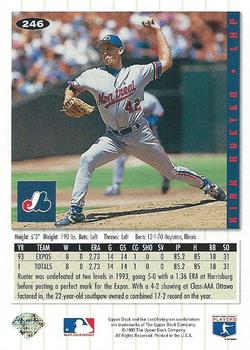 Kirk Rueter  baseball card collectible - Main Image 2