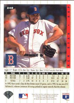 Ken Ryan  baseball card collectible - Main Image 2