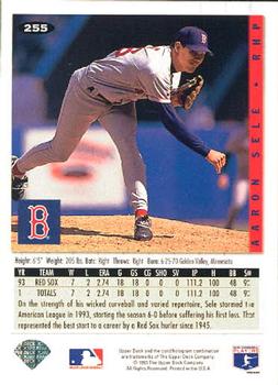 Aaron Sele  baseball card collectible - Main Image 2