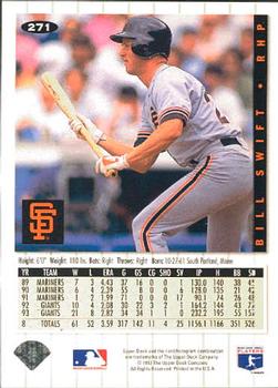 Bill Swift  baseball card collectible - Main Image 2