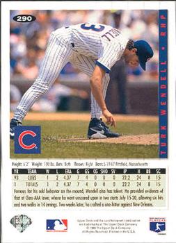 Turk Wendell  baseball card collectible - Main Image 2