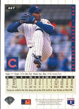 Anthony Young  baseball card collectible - Main Image 2