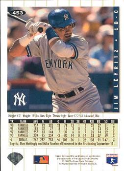 Jim Leyritz  baseball card collectible - Main Image 2