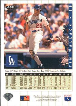 Tim Wallach  baseball card collectible - Main Image 2