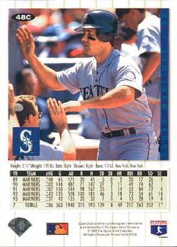 Edgar Martinez  baseball card collectible - Main Image 2