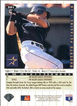 Roberto Petagine  baseball card collectible - Main Image 2