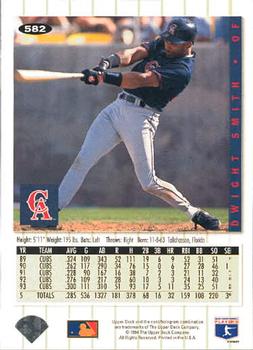 Dwight Smith  baseball card collectible - Main Image 2