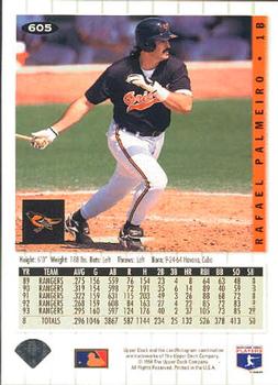 Rafael Palmeiro  baseball card collectible - Main Image 2