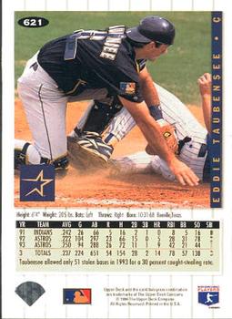 Eddie Taubensee  baseball card collectible - Main Image 2