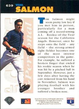 Tim Salmon  baseball card collectible - Main Image 2