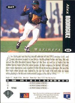 Alex Rodriguez  baseball card collectible - Main Image 2