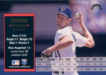 Kevin Brown  baseball card collectible - Main Image 2