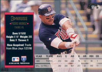 Pedro Munoz  baseball card collectible - Main Image 2