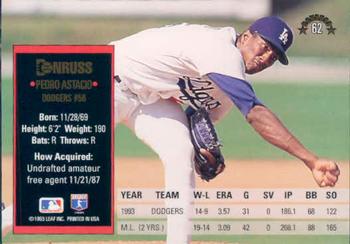 Pedro Astacio  baseball card collectible - Main Image 2