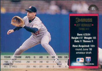 Jeff Reboulet  baseball card collectible - Main Image 2