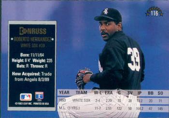 Roberto Hernandez  baseball card collectible - Main Image 2