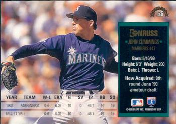 John Cummings  baseball card collectible - Main Image 2