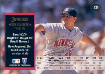 Eddie Guardado  baseball card collectible - Main Image 2