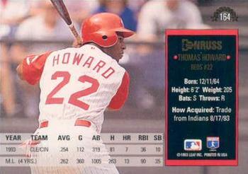 Thomas Howard  baseball card collectible - Main Image 2