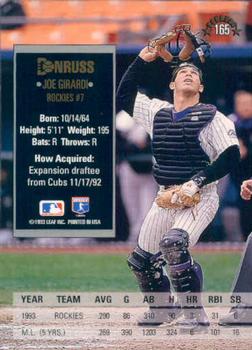 Joe Girardi  baseball card collectible - Main Image 2