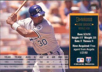 Hubie Brooks  baseball card collectible - Main Image 2