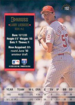 Larry Luebbers  baseball card collectible - Main Image 2