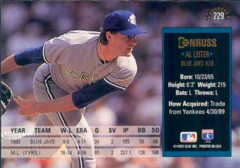 Al Leiter  baseball card collectible - Main Image 2